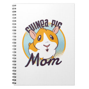 Niedliche Guinea Mama Kawaii Schweine Teen Kinder  Notizblock