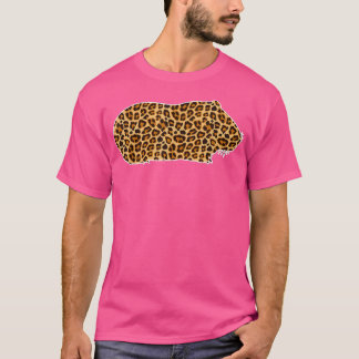 Niedliche Guinea Pig Lover Pet Tier Druckleopard G T-Shirt