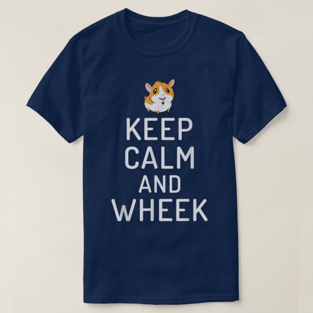 Niedliche Guinea Schwein 3720 behalten T-Shirt (Design vorne)