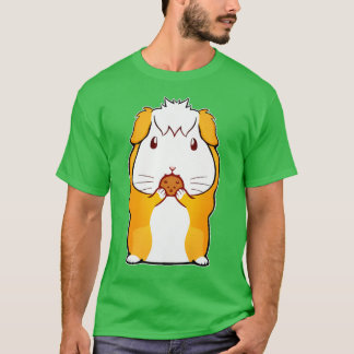 Niedliche Guinea Schweinefleisch Frauen essen Cook T-Shirt