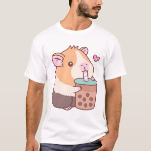 Niedliche Guinea Schweinefleisch Lieben trinken Bl T-Shirt