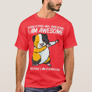 Niedliche Guinea Schweinezubereitung Männer Hausti T-Shirt