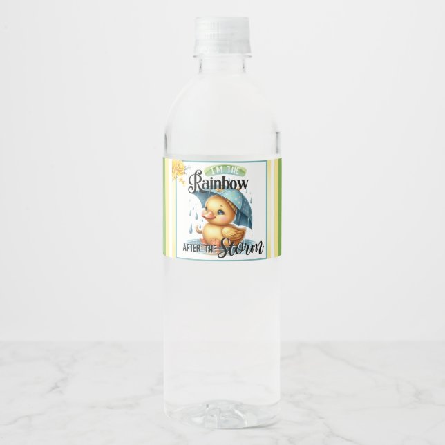 Niedliche Gummi Duck Babydusche (Vorderseite)