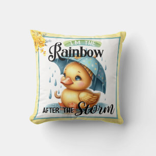 Niedliche Gummi Duck Babydusche Kissen