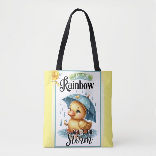 Niedliche Gummi Duck Babydusche Tasche (Vorderseite)