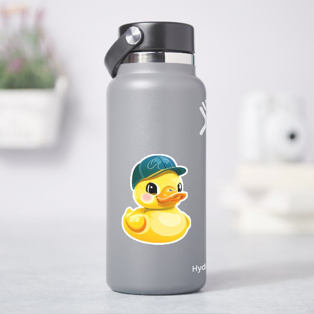Niedliche Gummiente Aufkleber (HydroFlask)