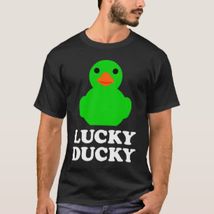 Niedliche Gummifaust Lucky Ducky Quack Coole Tierg T-Shirt