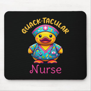 Niedliche Gummiherde Eingetragene Krankenschwester Mousepad