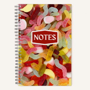 Niedliche Gummy Candy Notizbuch