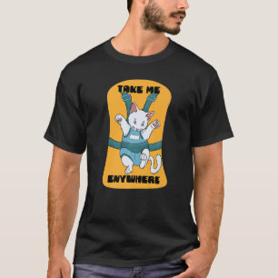 niedliche Gürtel für jeden Katzenbaum T-Shirt