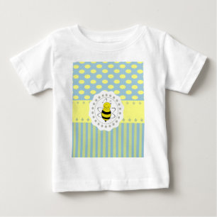 Niedliche gürtelartige Bienenart Baby T-shirt