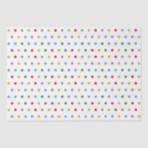 Niedliche gürtelfarbige Polka-Dots-Muster