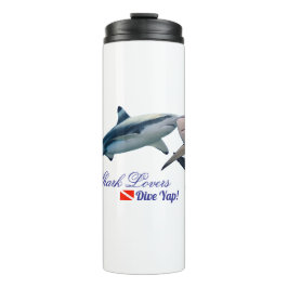 Niedliche Hai-Liebhaber Shotglas Thermosbecher