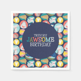 Niedliche Haiarten Serviette