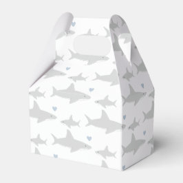 Niedliche Haie | Baby Showbox Geschenkschachtel