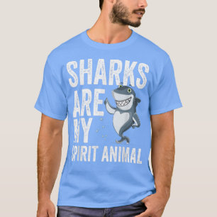 Niedliche Haie sind mein Geist Tierhaie. T-Shirt