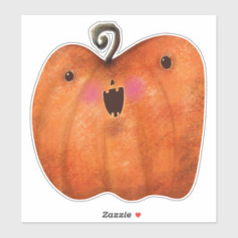 Niedliche Halloween-Dekoration Spookkin Pumpkin Aufkleber