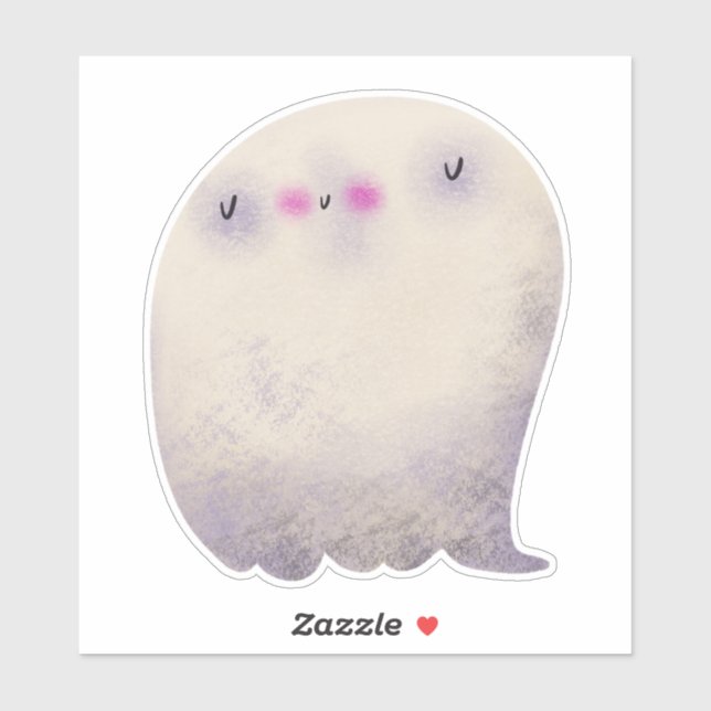 Niedliche Halloween-Dekoration Spooky Ghost Aufkleber (Blatt)