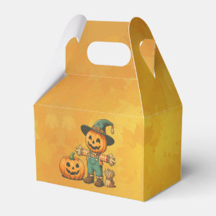 Niedliche Halloween/Fall-Kürbis Geschenkschachtel