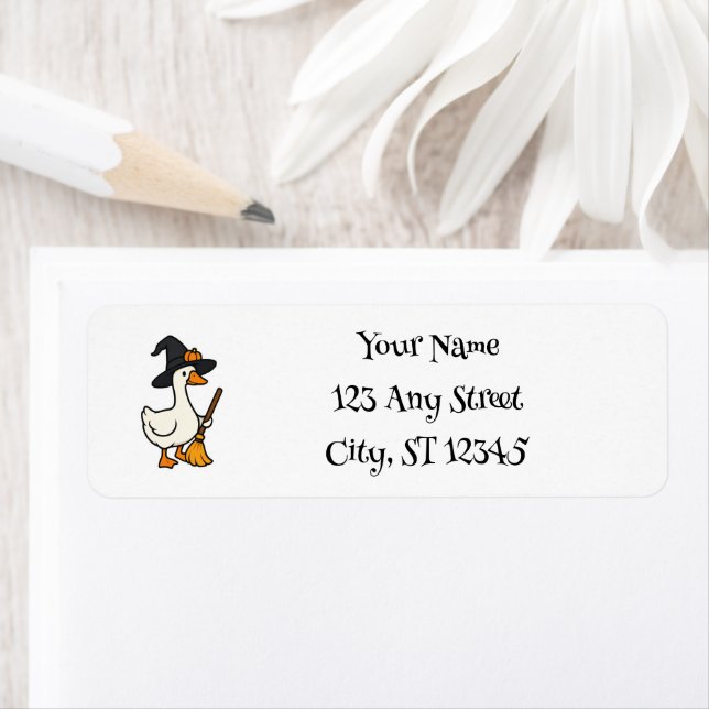 Niedliche Halloween-Gans (Insitu)