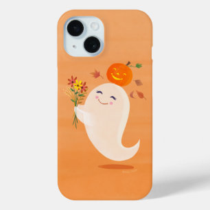 Niedliche Halloween-Geist und Blume Case-Mate iPhone Hülle