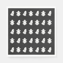 Niedliche Halloween-Geister Serviette