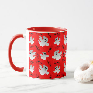 Niedliche Halloween-Geister Tasse