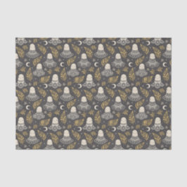 Niedliche Halloween-Geisterlace - Gold Seidenpapier