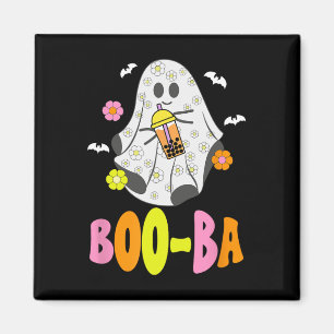 Niedliche Halloween Ghost Boo Boba Addict Blase Mi Magnet