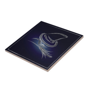 Niedliche Halloween Hexe 2 Fliese