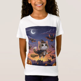 Niedliche Halloween-Hexe T-Shirt