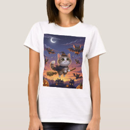 Niedliche Halloween-Hexe T-Shirt