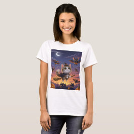 Niedliche Halloween-Hexe T-Shirt