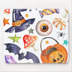 Niedliche Halloween-Illustration Mousepad