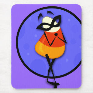 NIEDLICHE HALLOWEEN KANDY CORN MÄUSCHPAD MOUSEPAD
