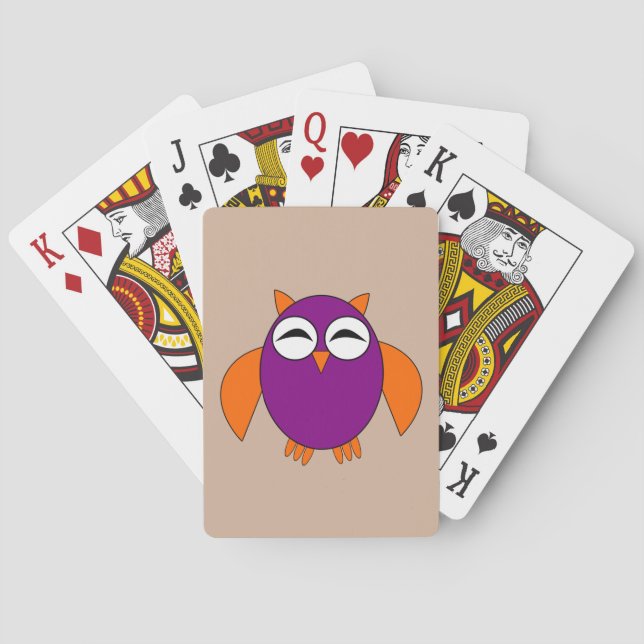 Niedliche Halloween-Karten Spielkarten (Rückseite)