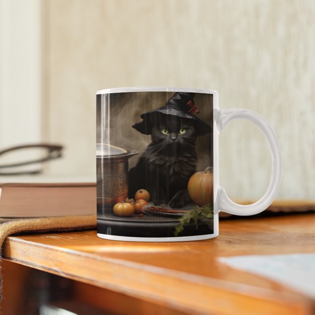 Niedliche Halloween-Katzen 3 Tasse (Cute Halloween Cats version 3 Mug
)