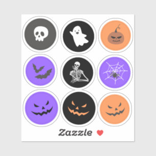 Niedliche Halloween Kollektion Vinyl Cut Aufkleber