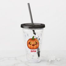 Niedliche Halloween-Kürbislaterne