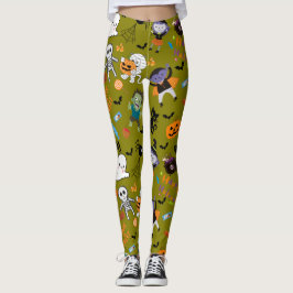 Niedliche Halloween-Leggings Leggings
