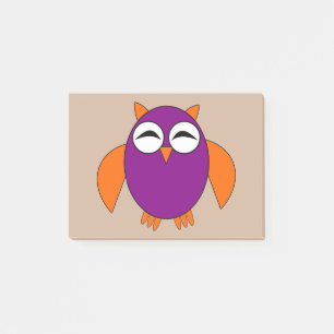 Niedliche Halloween Owl Post notiert Pad Post-it Klebezettel