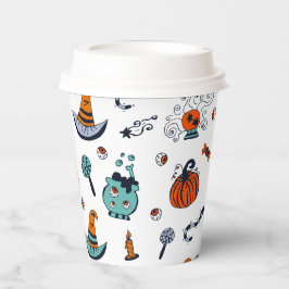 Niedliche Halloween-Papier-Cups Pappbecher