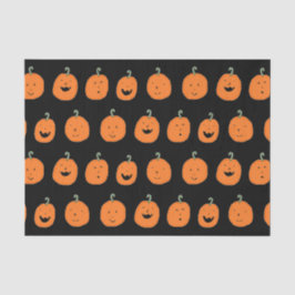 Niedliche Halloween Pumpkins Seidenpapier