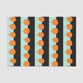 Niedliche Halloween Pumpkins Seidenpapier