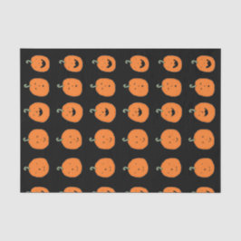 Niedliche Halloween Pumpkins Seidenpapier
