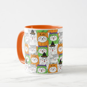 Niedliche Halloween-Tasse Tasse