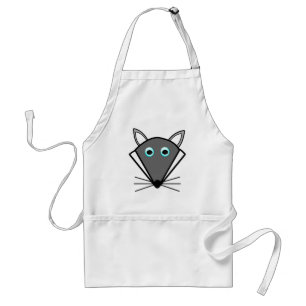 Niedliche Halloween Wolf Kochen Schürze