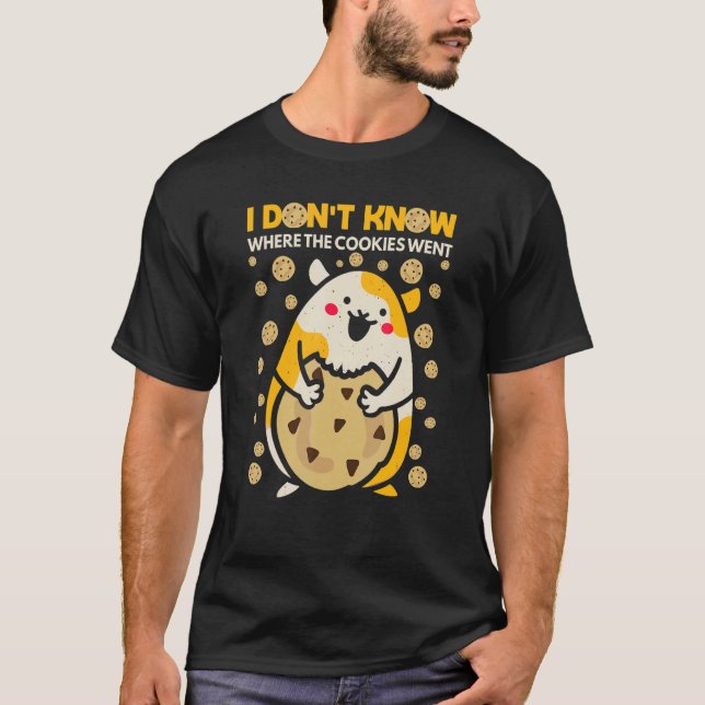 Niedliche Hamster-Cookies, grafisch für Food Youth T-Shirt (Vorderseite)