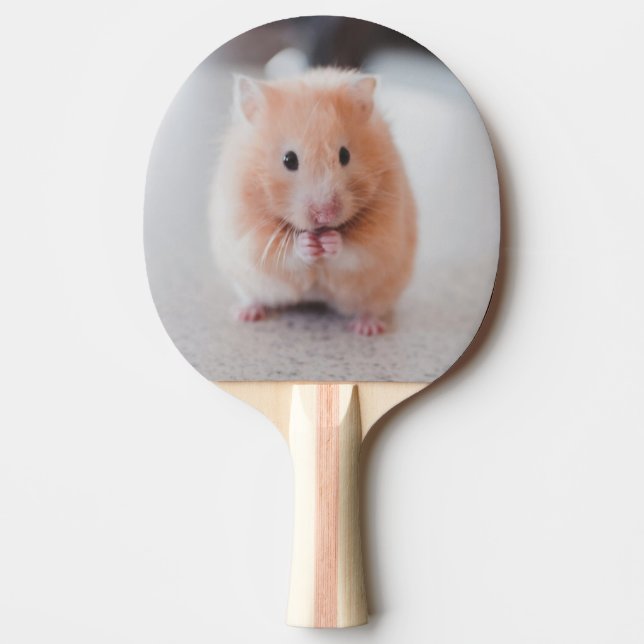 Niedliche Hamster-Liebe Tischtennis Schläger (Vorderseite)