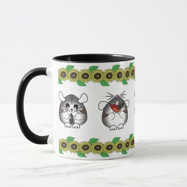 Niedliche Hamster-Umwandlung Tasse (Links)